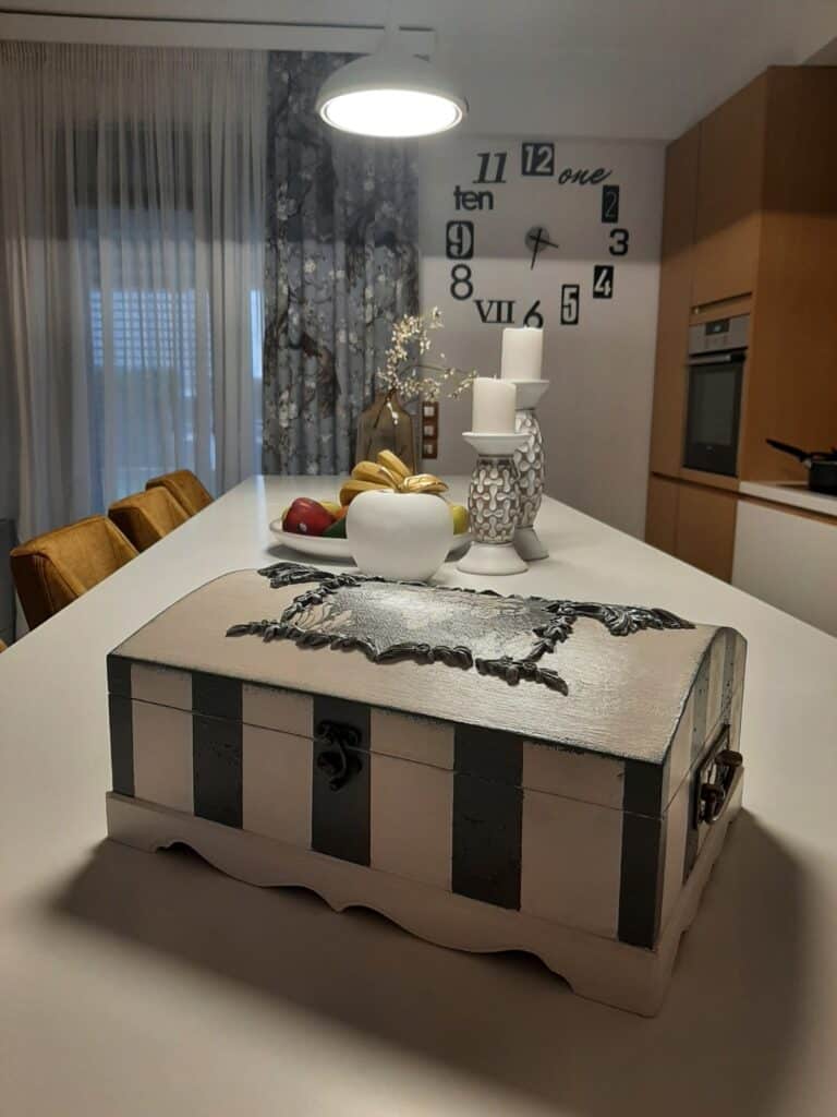 Διακόσμηση εσωτερικού χώρου σαλόνι & κουζίνα