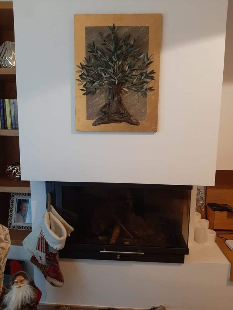 Διακόσμηση εσωτερικού χώρου σαλόνι & κουζίνα