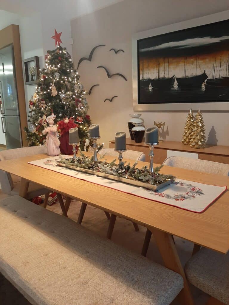 Διακόσμηση εσωτερικού χώρου σαλόνι & κουζίνα