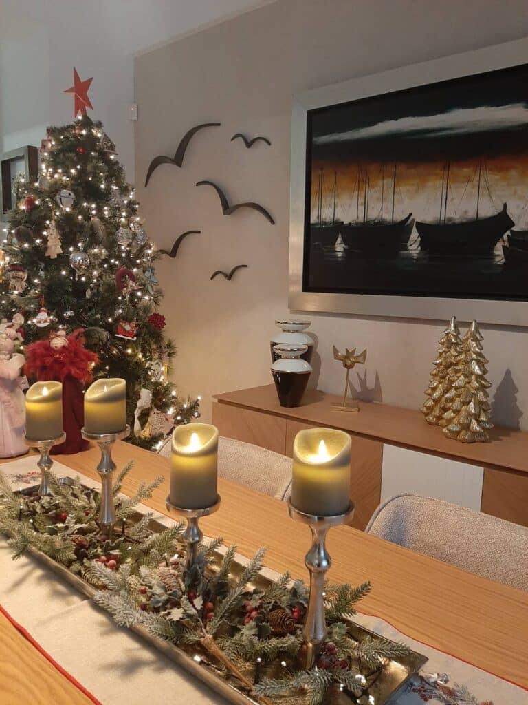 Διακόσμηση εσωτερικού χώρου σαλόνι & κουζίνα