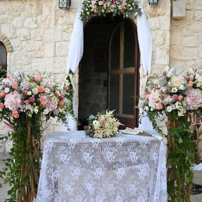 Στολισμός γάμου εκκλησία και δεξίωση