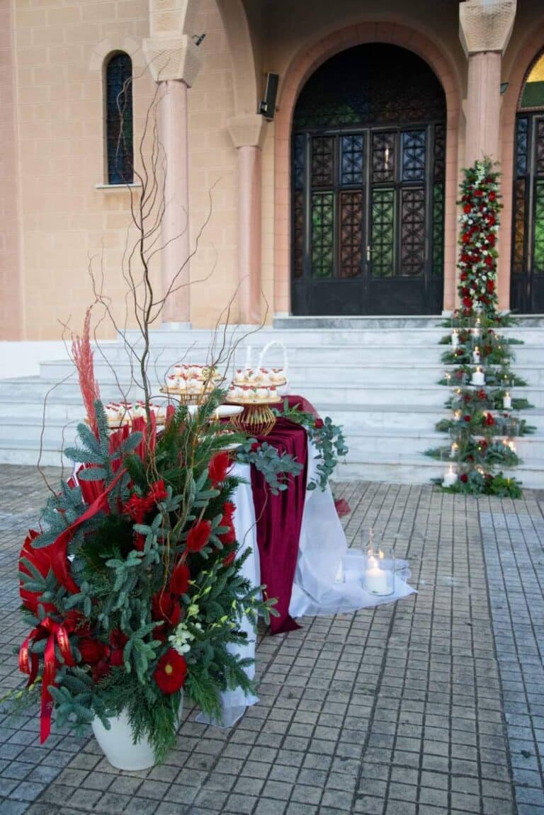 Στολισμός εκκλησίας Χαλκίδα