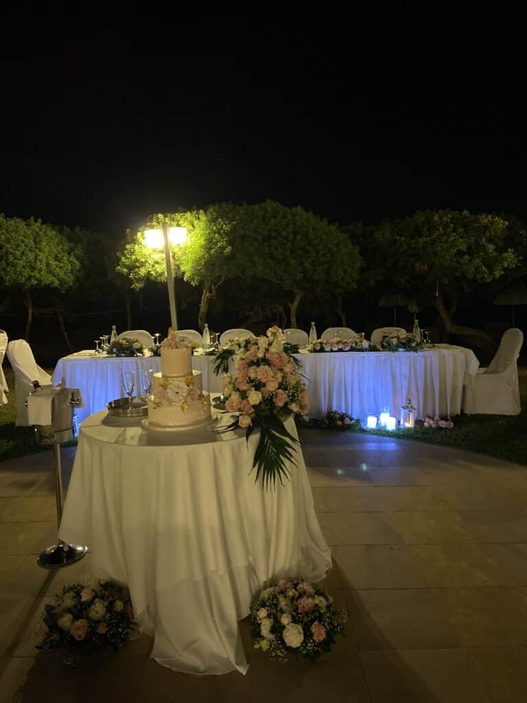 στολισμός γάμου Βασιλικό Negroponte