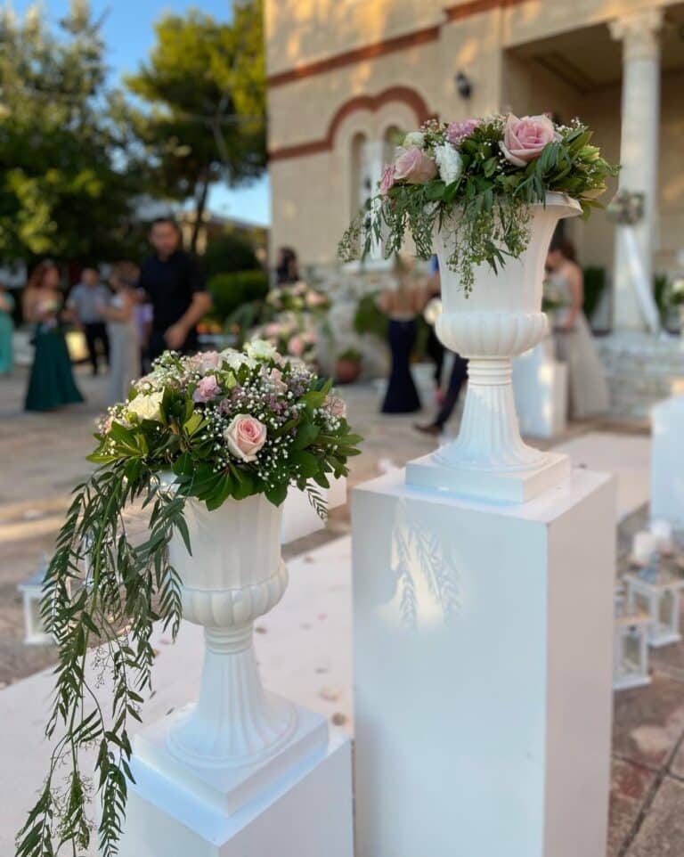 στολισμός γάμου Βασιλικό