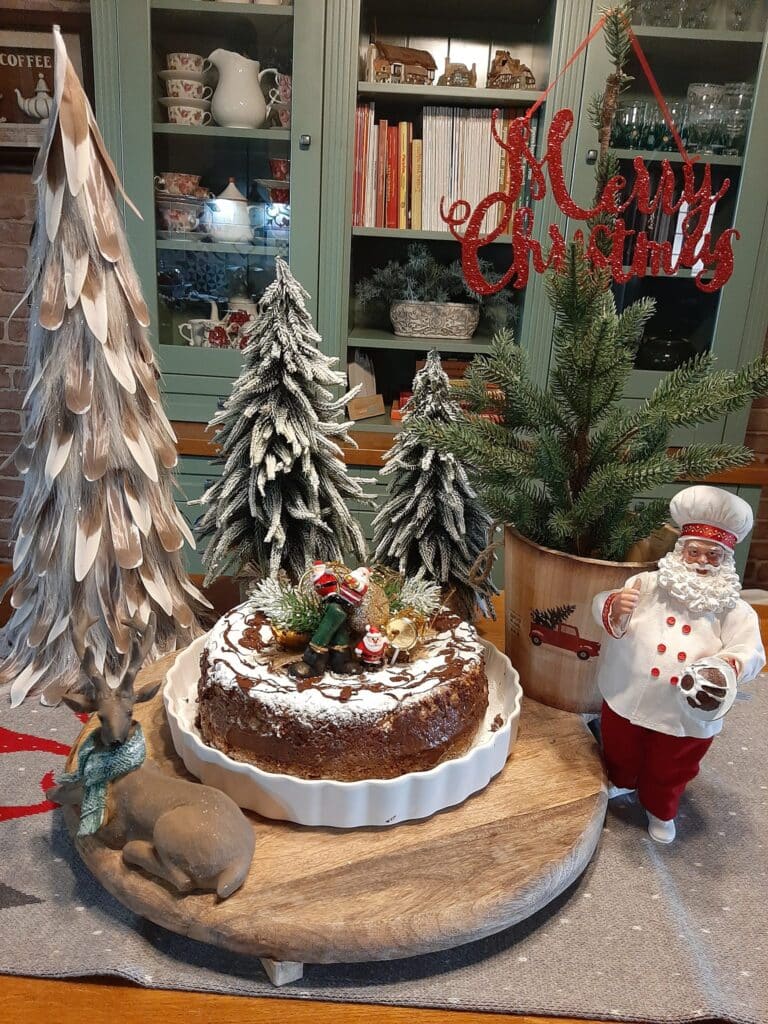 Χριστουγεννιάτικη διακόσμηση κουζίνας