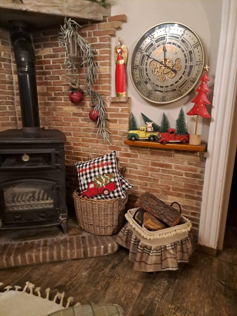 Σόμπα Χριστουγεννιάτικος στολισμός 2024