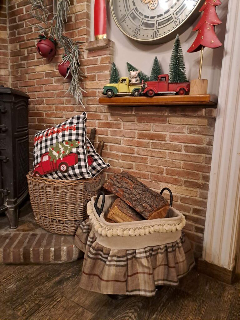 Σόμπα Χριστουγεννιάτικος στολισμός 2024