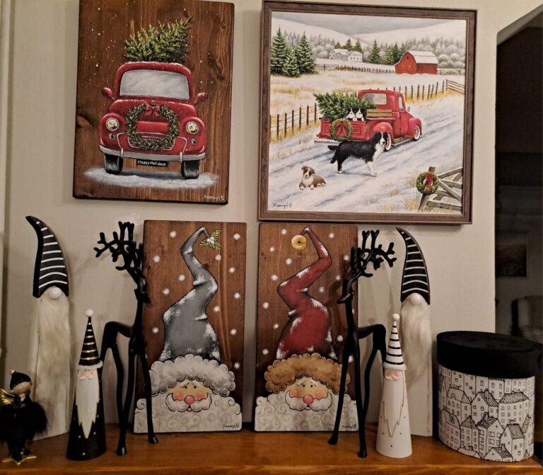 Σόμπα Χριστουγεννιάτικος στολισμός 2024