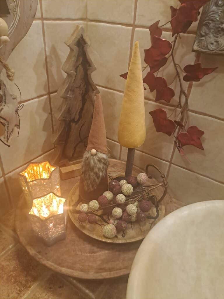 Μπάνιο Χριστουγεννιάτικος στολισμός 2024